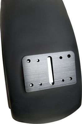 Adapter nummerplåtshållare HeinzBikes Blokks Fits models with classic m.fl. svart