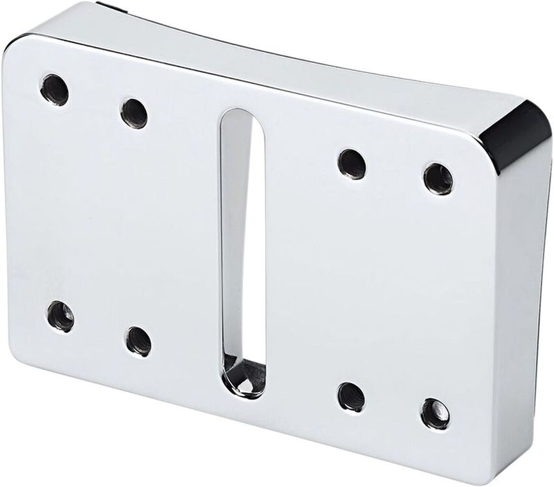 Adapter nummerplåtshållare HeinzBikes Blokks Fits models with classic m.fl. krom