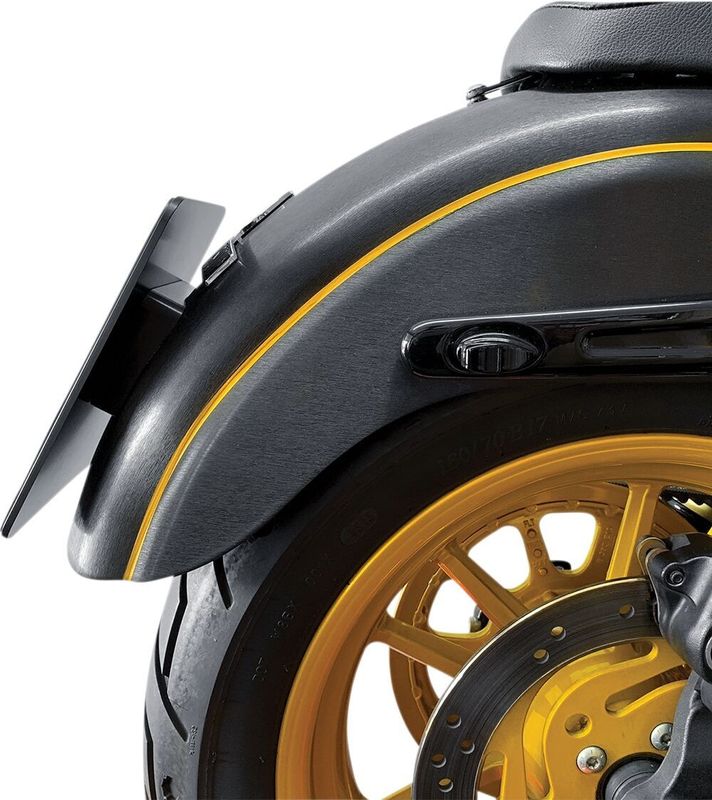 Adapter nummerplåtshållare HeinzBikes Blokks svart Touring without center