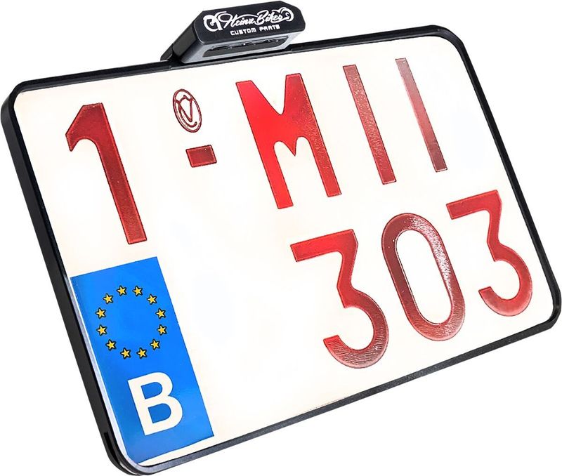 Nummerplåt Heinz Bikes Belgium
