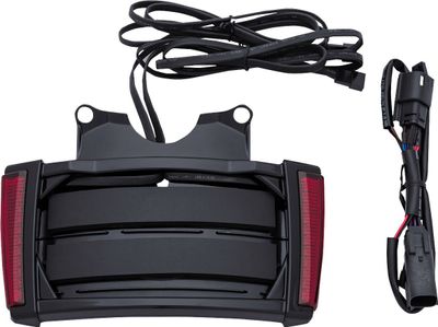 Nummerplåtsram Ciro LED Touring 14-24 svart/röd