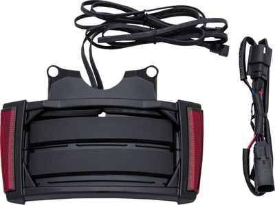 Nummerplåtsram Ciro LED Touring 14-24 svart/röd