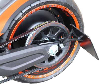 Nummerplåtshållare sidomontering Cult-Werk Italy Softail FXDR 19-20