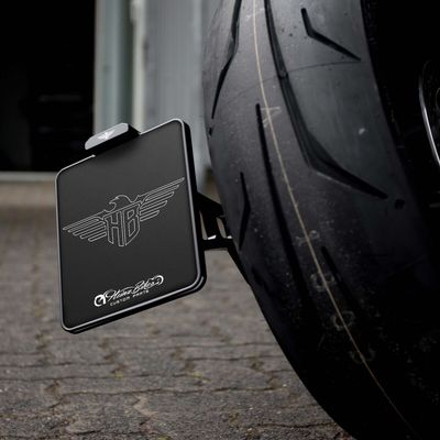 Nummerplåtshållare sidomontering HeinzBikes 170mm svart RH1250S Sportster S 21-25