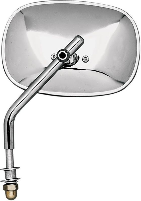 Spegel Emgo Stamped Harley Davidson Plain krom stål