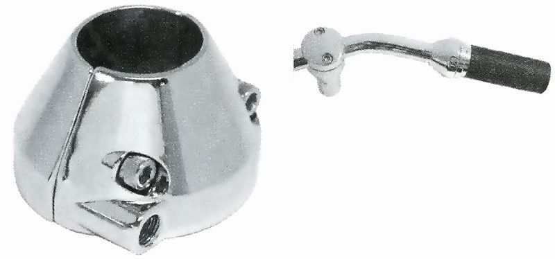 Klammer gashandtag MCS Arithic krom H-D 74-80