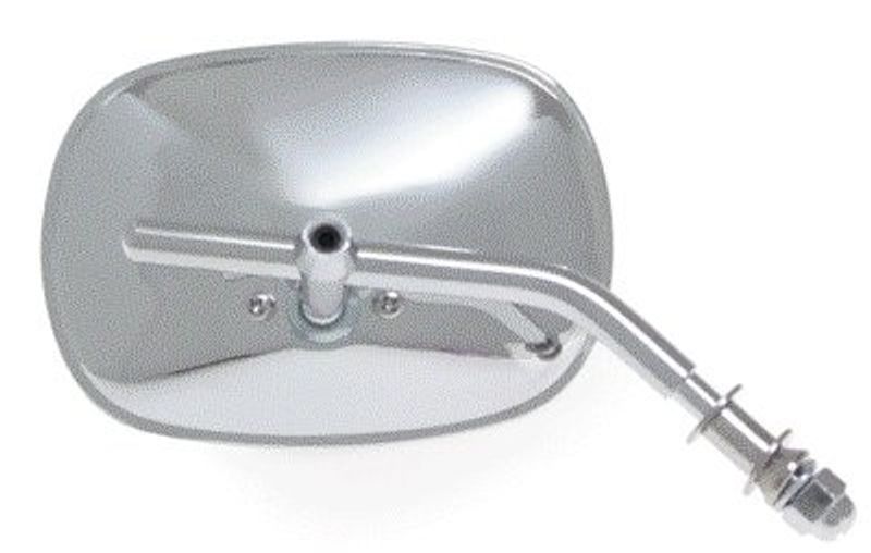 HD backspegel rektangulär, kort fästarm 135x97mm