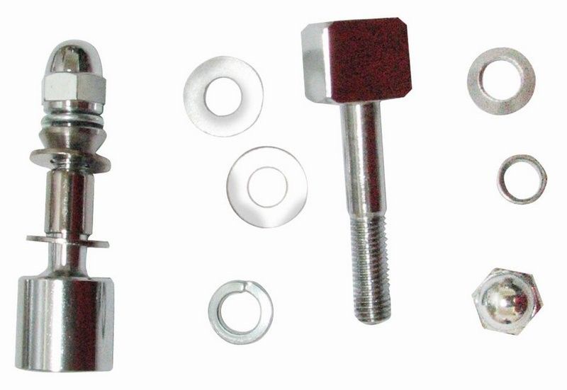 Adapter skruvar för backspeglar med M10X1.25 till H-D standard