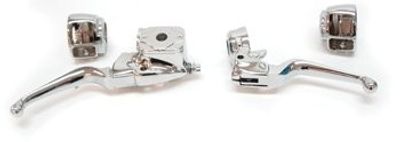 Styre MCS 9/16" krom Big Twin 96-13