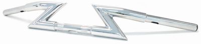 Styre Z-style chubby 1-1/4, h.10/b.77/p.8cm, m hål f inv kabeldragn