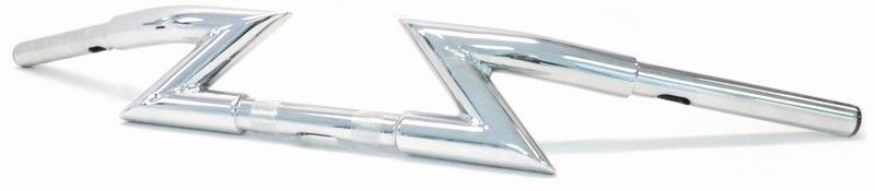 Styre Z-style chubby 1-1/4, h.10/b.77/p.8cm, m hål f inv kabeldragn