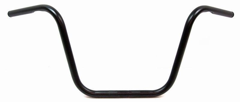 Styre MCS Apehanger 12" 1" svart H-D 82-22