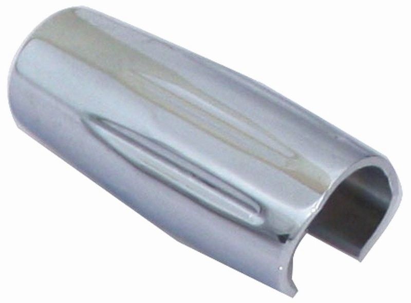 Kåpa över kopplingsvajer vid transkåpa XL 86-upp, kromad aluminium