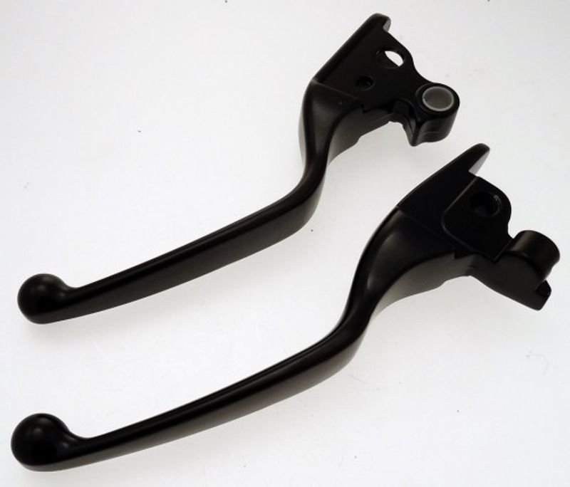 Handtagssats Drag Specialties bred svart Touring 08-15