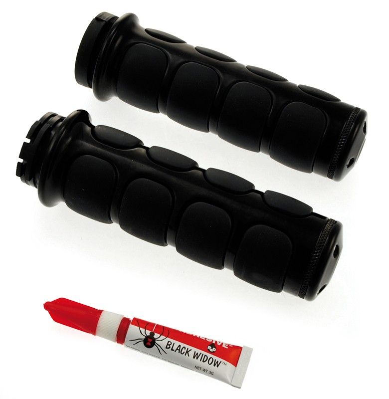 Handtag Kuryakyn ISO-Grips dubbel svart Sportster 18-22