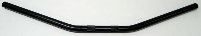 Dragbar styre 1 (B81cm, P13cm, svart, utan inpressning)