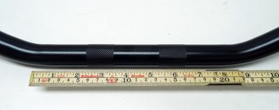 Styre MCS 2" 1" blanksvart H-D 82-22