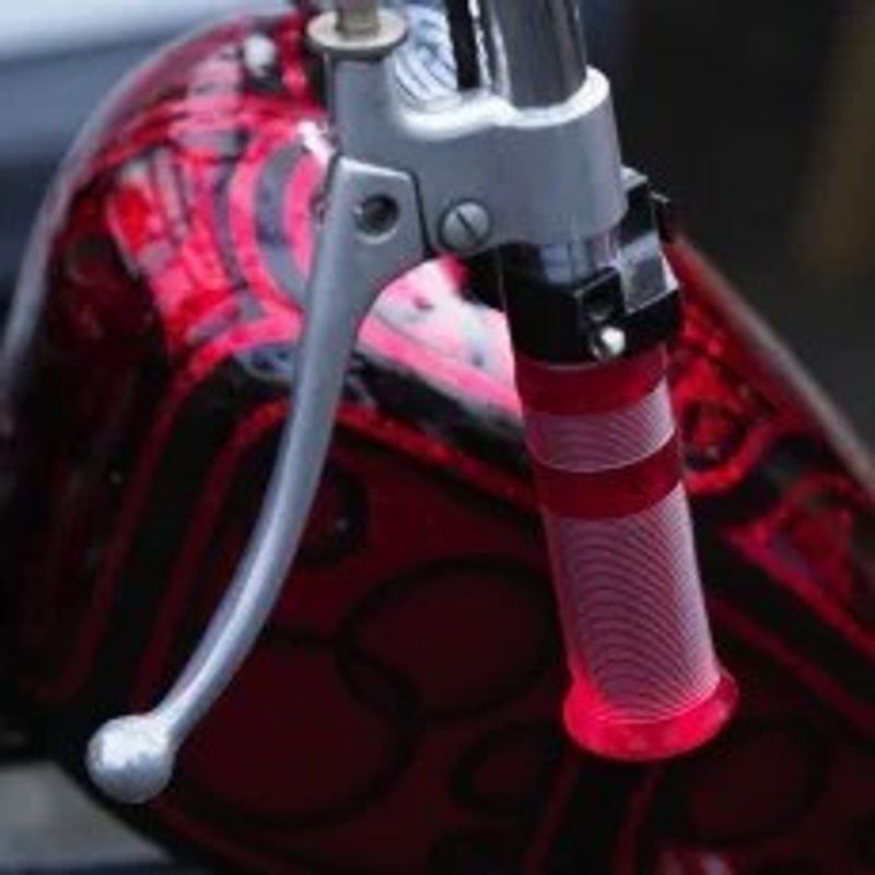 Anderson Style Grip Set short transparent red 1 inch