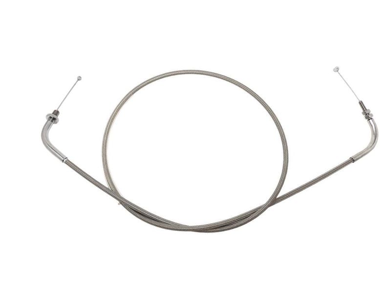 Highway Hawk Idle cable steel braided + 15 cm XVS 1100