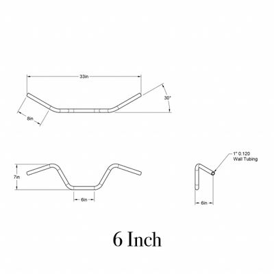 Styre Prism Supply Hurricane 6 tum rostfritt stål