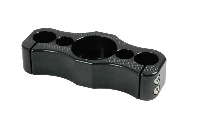 Nacell top fork clamp black (Springer)