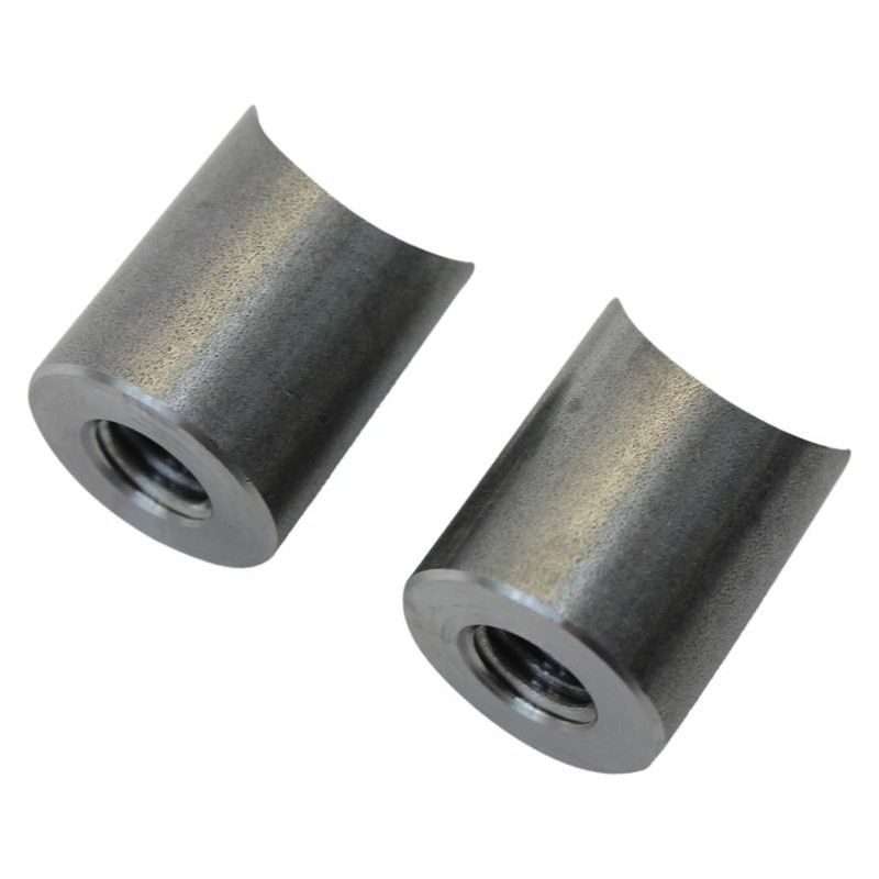 Coped Steel Handlebar Riser Bungs 1/2-13 (2-pack)