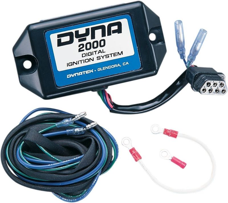Tändmodul Dynatek Dyna 2000HD enkel dubbel Softail, Dyna, FXR 91-95