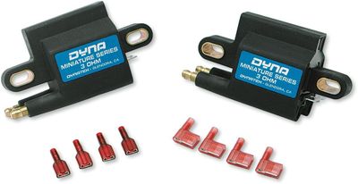 Tändspole Dynatek Dyna Miniature 3 12V dubbel enkel Big Twin 65-99 (2-pack)