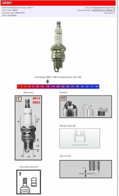 Tändstift Champion L87YC S-Plug