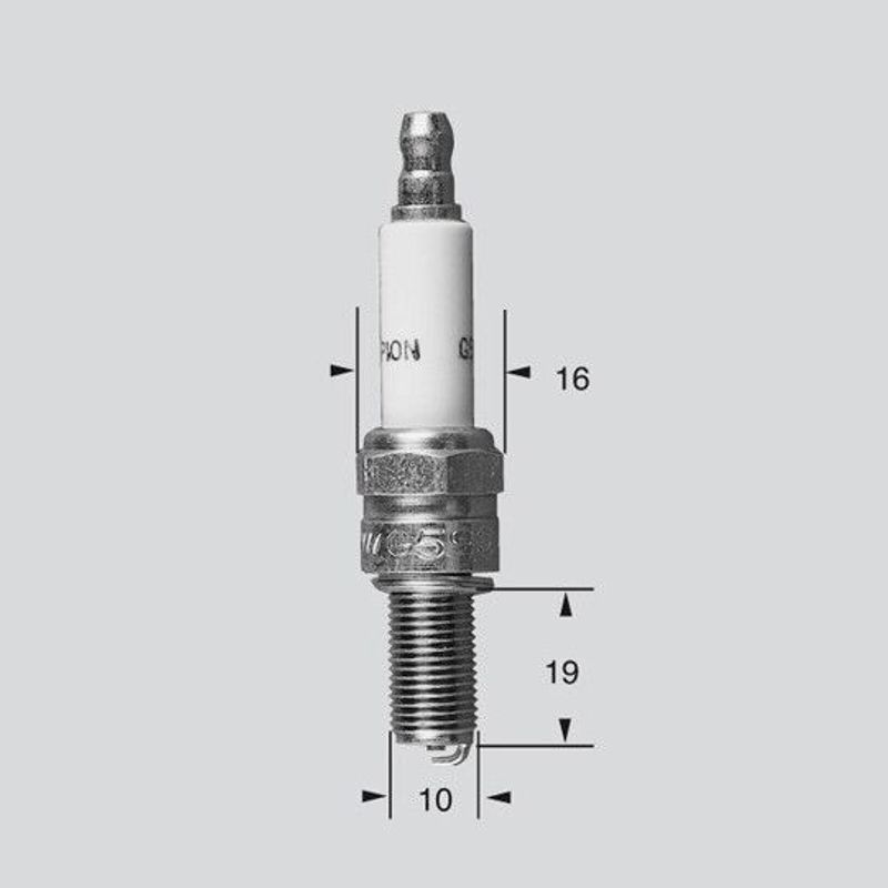 Tändstift Champion CCH388 Plus koppar M8 17-26