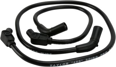 Kabelsats tändstift Sumax 409 Custom-Fit Touring 09-16, Trike 14-16 svart