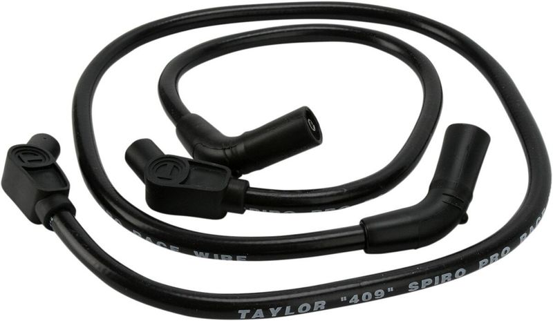 Kabelsats tändstift Sumax 409 Custom-Fit Touring 09-16, Trike 14-16 svart