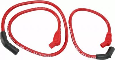 Kabelsats tändstift Sumax 409 Custom-Fit Touring 09-16, Trike 14-16 röd