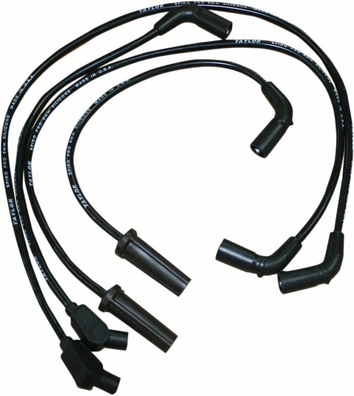 Kabelsats tändstift Sumax Custom-Fit Touring 17-24, Trike 17-19 svart