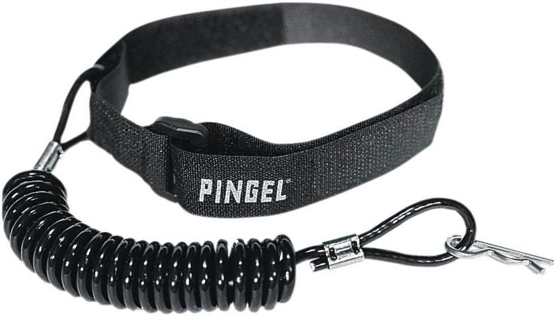 Nödstopplina Pingel med armband svart