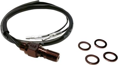 K&S Technologies Hydraulic Brake Light Switch Hyd Brake Lgt Sw 3/8 Blk