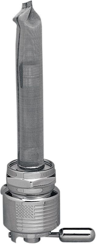 Bensinkran Pingel Power-Flo Liberty rund Big Twin, XL Sportster 75-06