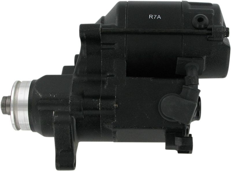 Startmotor Terry Components svart H-D 06-17