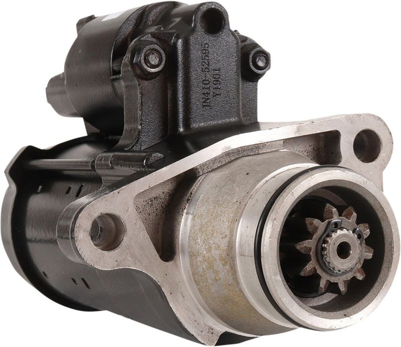 Startmotor Drag Specialties M8 1.4 svart Softail 18-24