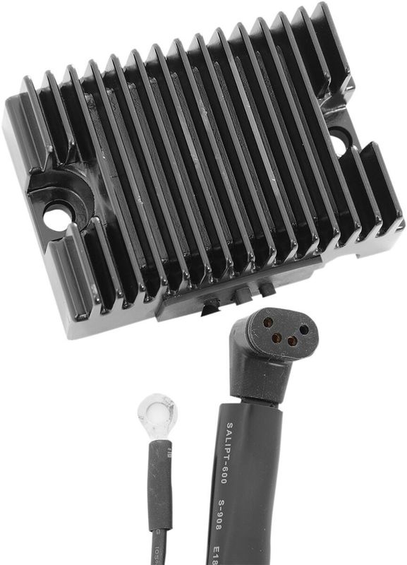 Spänningsregulator Drag Specialties Solid-State svart Touring 74-75