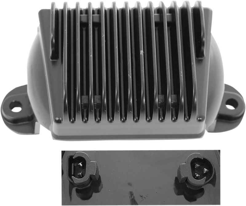 Spänningsregulator Drag Specialties Solid-State svart Touring 09-16, Trike 14-16
