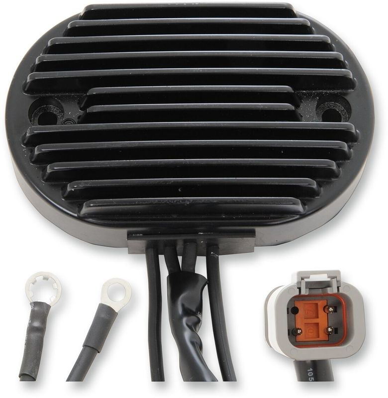Spänningsregulator Drag Specialties Solid-State Softail 01-06 svart