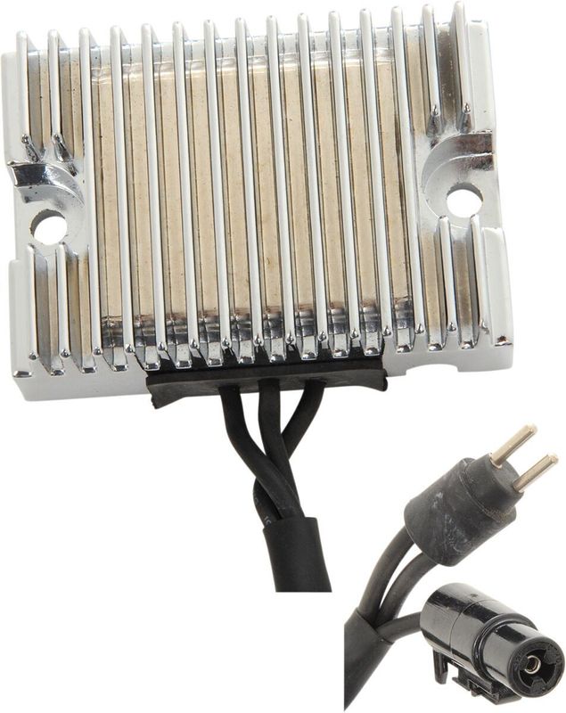 Spänningsregulator Drag Specialties Solid-State Sportster 94-03 krom