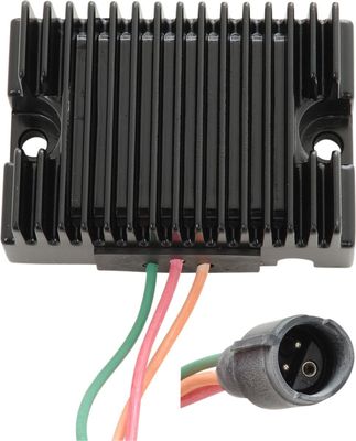 Spänningsregulator Drag Specialties Solid-State svart Sportster 82-84