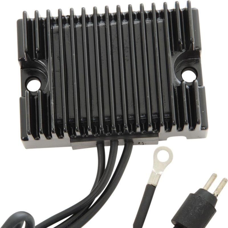 Spänningsregulator Drag Specialties Solid-State svart Sportster 84-90
