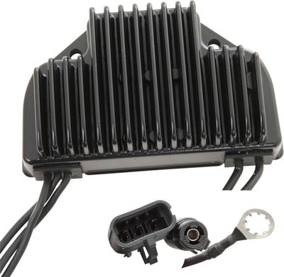 Spänningsregulator Drag Specialties Solid-State Vrod svart V-Rod 03-07