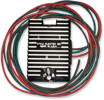 Spänningsregulator Cycle Electric svart FL 65-69