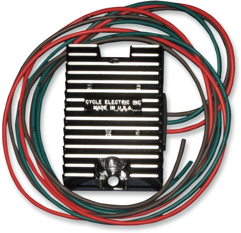 Spänningsregulator Cycle Electric svart FL 65-69