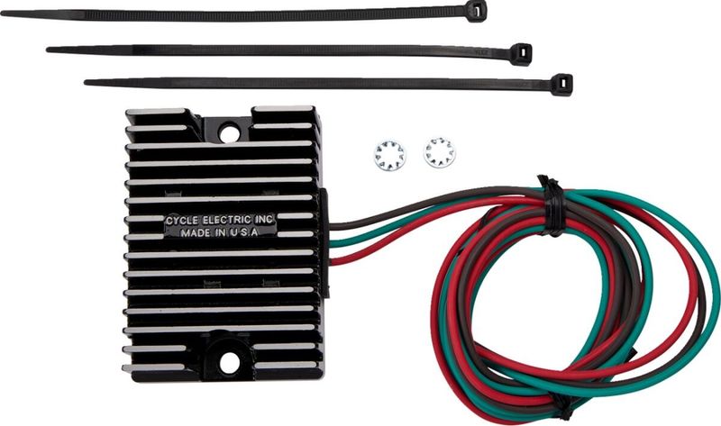 Spänningsregulator Cycle Electric FOR A SMALL 12-V CUSTOM BATTERY