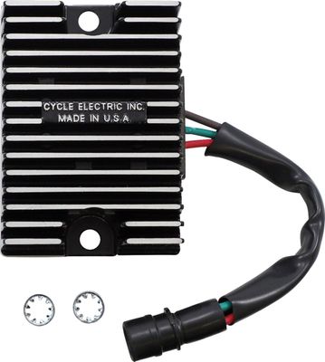 Spänningsregulator Cycle Electric svart XL Sportster 78-81